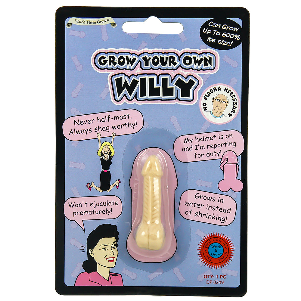 Grow your own Willy